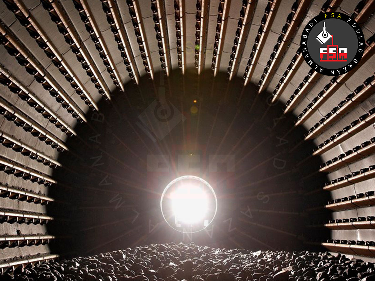 آستر آسیاب فلزی