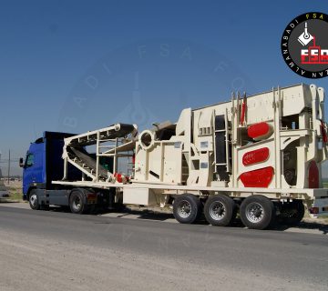 سنگ شکن موبایل (سیار)