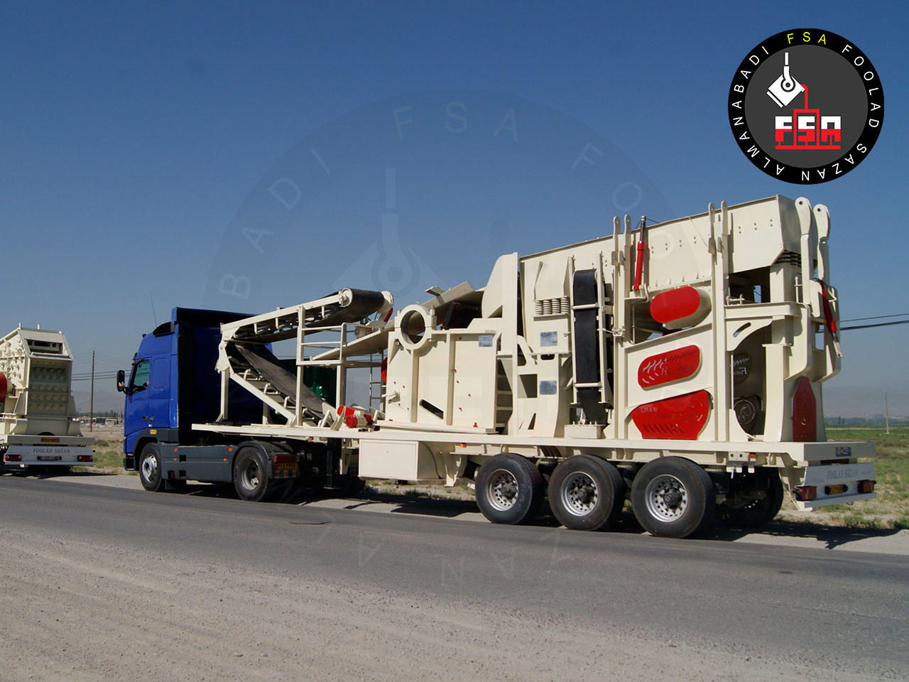 سنگ شکن موبایل (سیار)